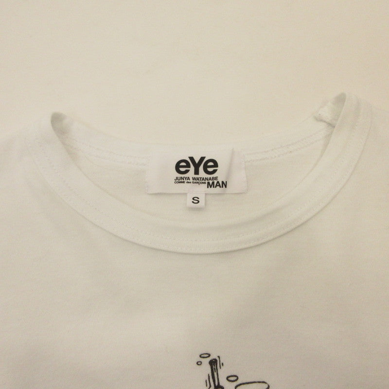 eYe COMME des GARCONS JUNYA WATANABE MAN | アイコムデギャルソンジュンヤワタナベマン 長袖Ｔシャツ WT-T913 ×1up ホワイト サイズ：S