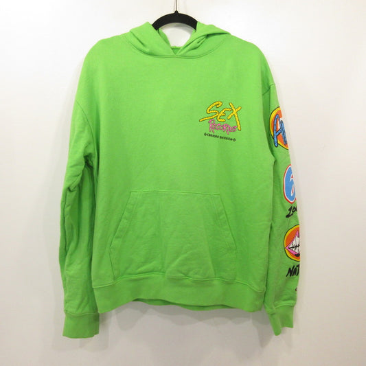 CHROME HEARTS | クロムハーツ Sex Records Hoodie パーカー ライトグリーン サイズ：L