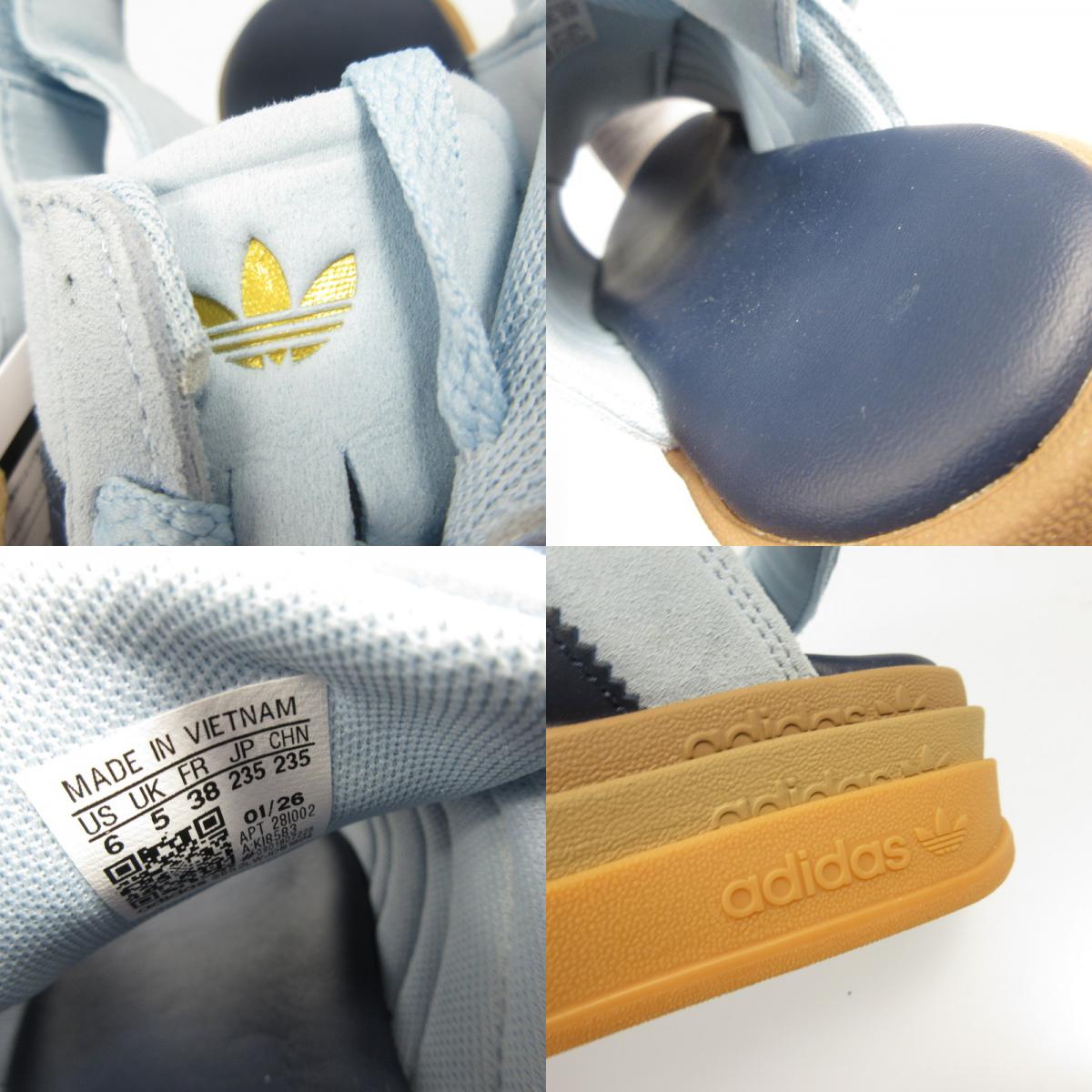 adidas | アディダス GAZELLE BOLD SANDAL サンダル KI8583 ライトブルー 23.5cm