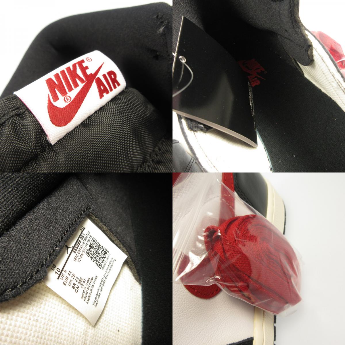 NIKE | ナイキ AIR JORDAN 1 RETRO HIGH OG スニーカー 555088-061 ブラック 28cm