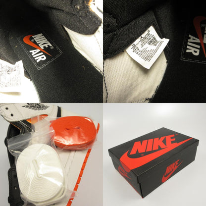 NIKE | ナイキ AIR JORDAN 1 RETRO HIGH OG ELECTRO ORANGE スニーカー 555088-180 ホワイト 28cm