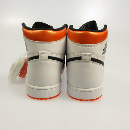 NIKE | ナイキ AIR JORDAN 1 RETRO HIGH OG ELECTRO ORANGE スニーカー 555088-180 ホワイト 28cm