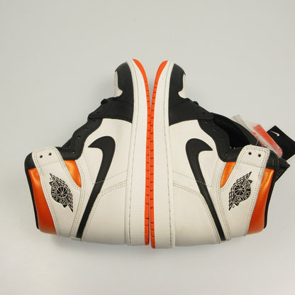 NIKE | ナイキ AIR JORDAN 1 RETRO HIGH OG ELECTRO ORANGE スニーカー 555088-180 ホワイト 28cm