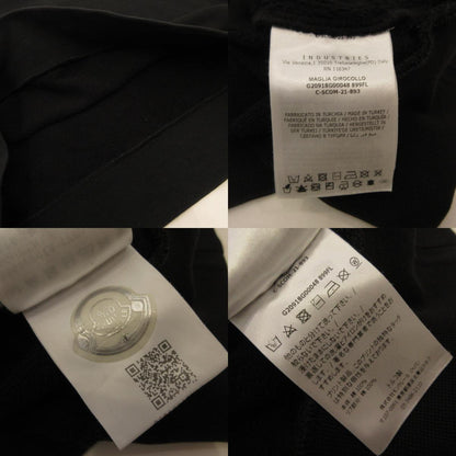 MONCLER | モンクレール MAGLIA GIROCOLLO スウェット G20918G00048 国内正規品 ブラック サイズ：L