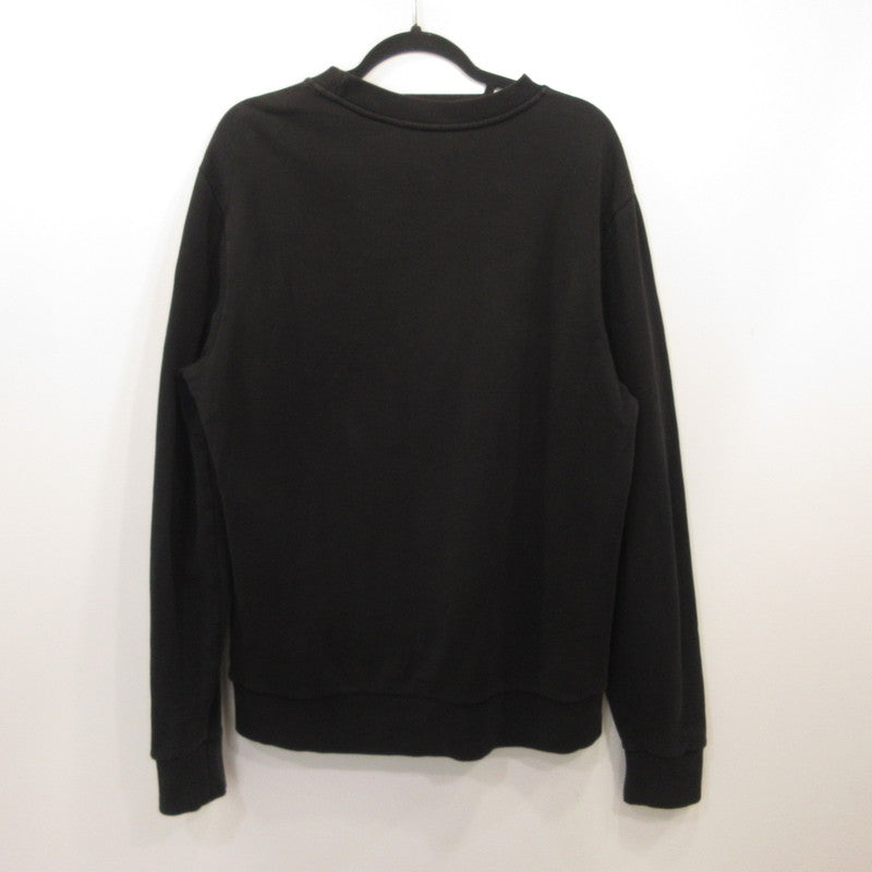 MONCLER | モンクレール MAGLIA GIROCOLLO スウェット G20918G00048 国内正規品 ブラック サイズ：L