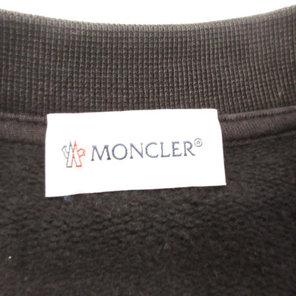 MONCLER | モンクレール MAGLIA GIROCOLLO スウェット G20918G00048 国内正規品 ブラック サイズ：L