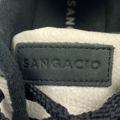 Sangacio | サンガッチョ にゅ~ず『ホワイト&ブラック』 スニーカー 27.5cm ブラック 27.5cm【姫路東店】