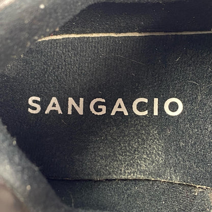Sangacio | サンガッチョ にゅ~ず『ホワイト&ブラック』 スニーカー 27.5cm ブラック 27.5cm【姫路東店】