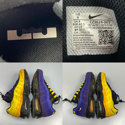 NIKE | ナイキ AIR MAX 95 QS 'LEBRON JAMES' スニーカー CZ3624-001 2021S/S 27.0cm マルチカラー 27cm【姫路東店】