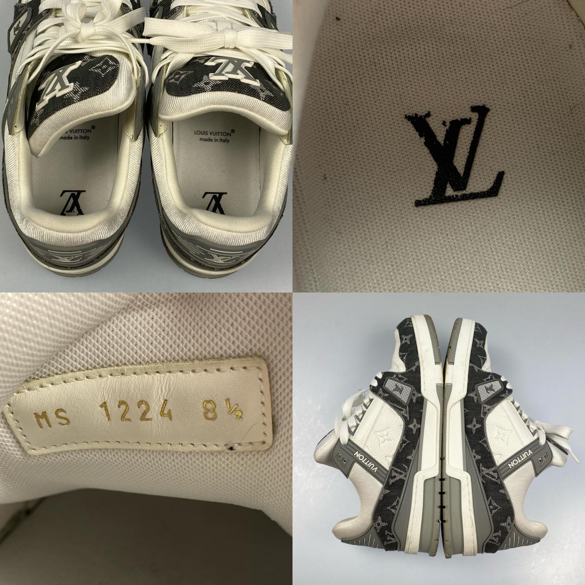 LOUIS VUITTON | ルイ・ヴィトン LVトレイナー スニーカー 1AHOUB MS1224 UK8.5 グレー【姫路東店】