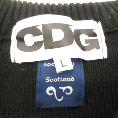 COMME des GARCONS | コムデギャルソン セーター SZ-N003 ×Lochaven Of Scotland ブラック サイズ：L