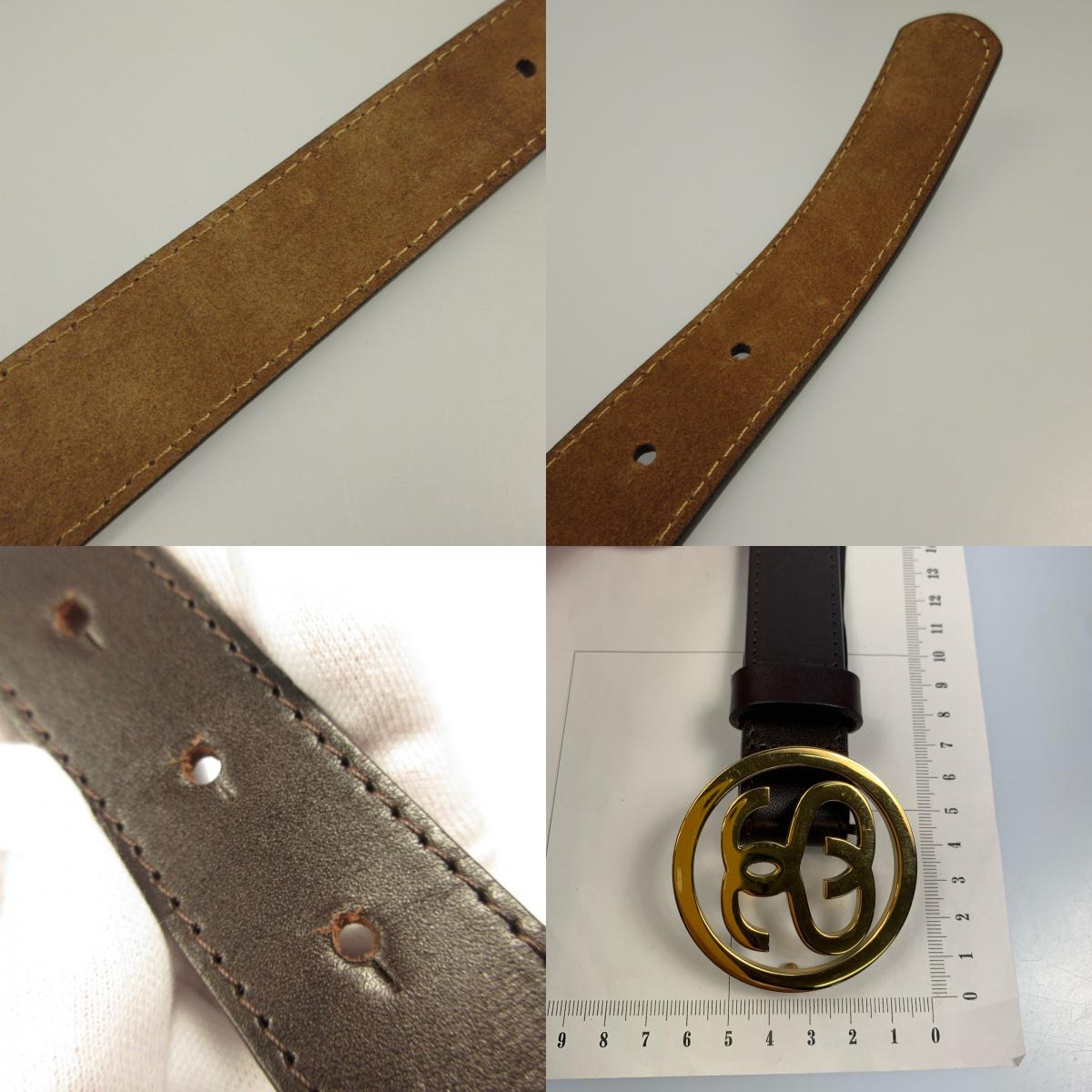 STUSSY | ステューシー SS-Link Buckle Belt ベルト 135187 ｻｲｽﾞ:L/XL ブラウン