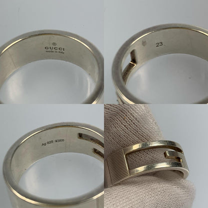 GUCCI | グッチ ブランデッドG リング・指輪 032660 シルバー