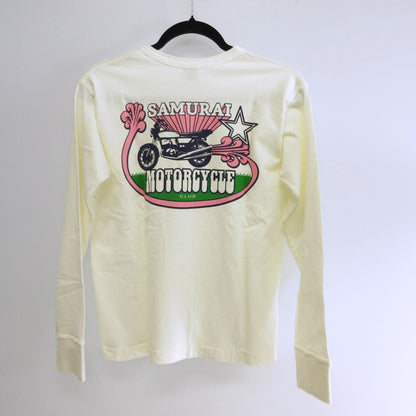 SAMURAI JEANS | サムライジーンズ 長袖Ｔシャツ MCLT18-101 ホワイト サイズ：S