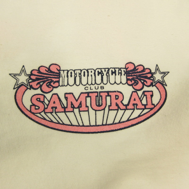 SAMURAI JEANS | サムライジーンズ 長袖Ｔシャツ MCLT18-101 ホワイト サイズ：S