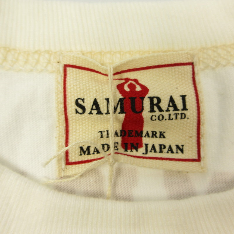 SAMURAI JEANS | サムライジーンズ 半袖Ｔシャツ STS16-IZUMI ホワイト サイズ：S