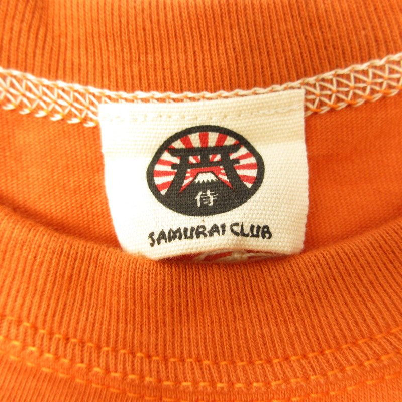 SAMURAI JEANS | サムライジーンズ 半袖Ｔシャツ SMT16-103 オレンジ サイズ：S