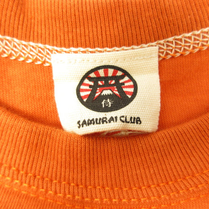 SAMURAI JEANS | サムライジーンズ 半袖Ｔシャツ SMT16-103 オレンジ サイズ：S