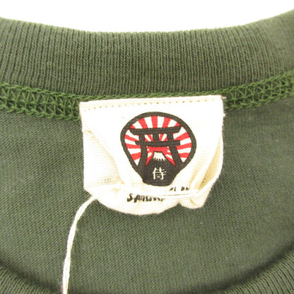 SAMURAI JEANS | サムライジーンズ 半袖Ｔシャツ SUT18-101 グリーン サイズ：S