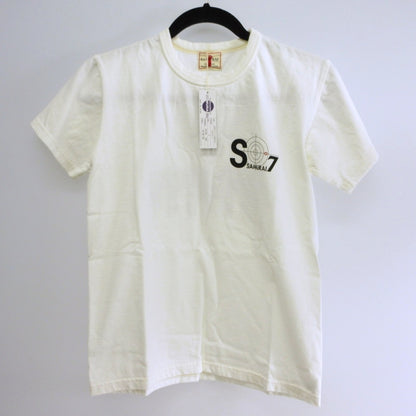 SAMURAI JEANS | サムライジーンズ 半袖Ｔシャツ SJST17-7 ホワイト サイズ：S