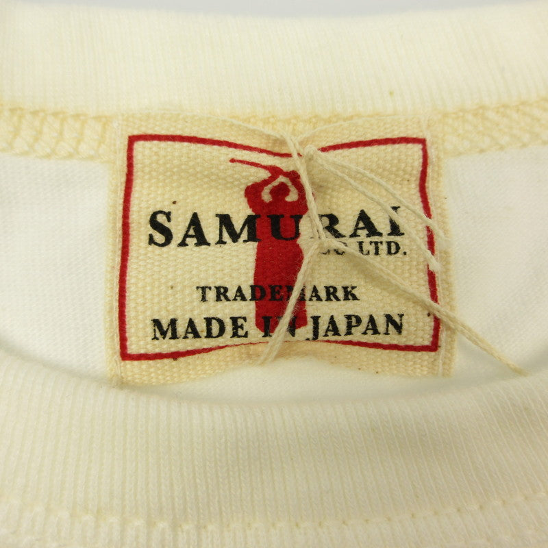 SAMURAI JEANS | サムライジーンズ 半袖Ｔシャツ SJST17-7 ホワイト サイズ：S