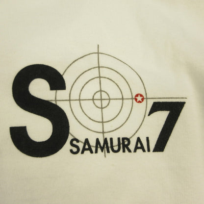 SAMURAI JEANS | サムライジーンズ 半袖Ｔシャツ SJST17-7 ホワイト サイズ：S
