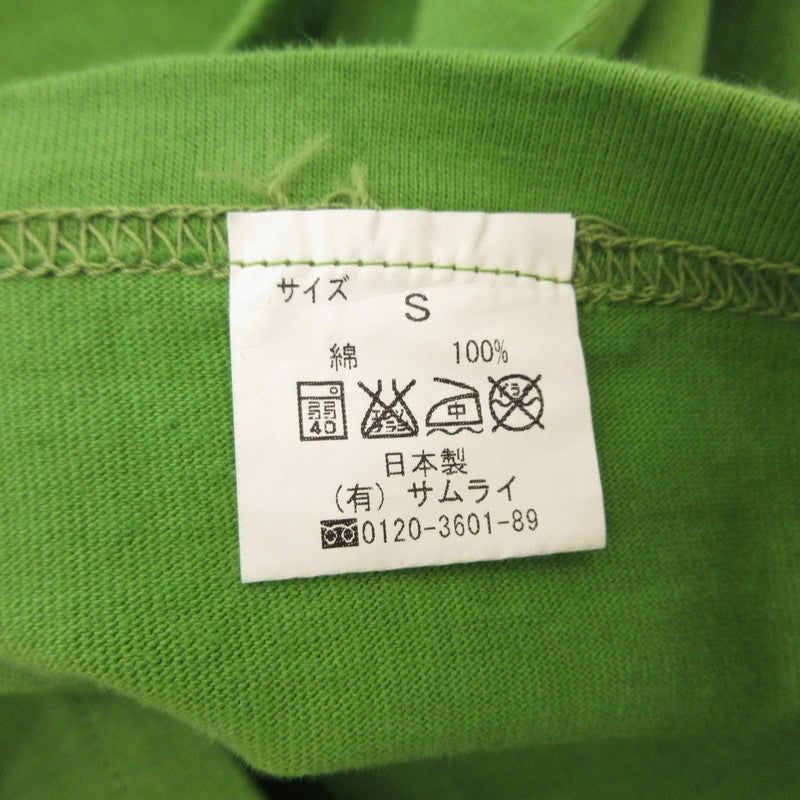 SAMURAI JEANS | サムライジーンズ 半袖Ｔシャツ KJS17-01 グリーン サイズ：S