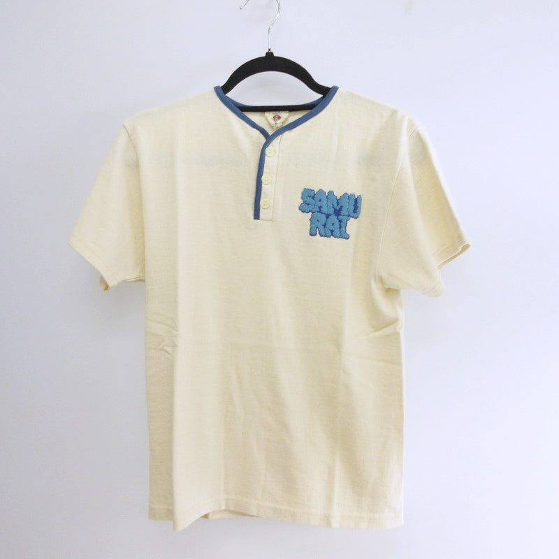 SAMURAI JEANS | サムライジーンズ 半袖Ｔシャツ SJST19-112 アイボリー サイズ：S
