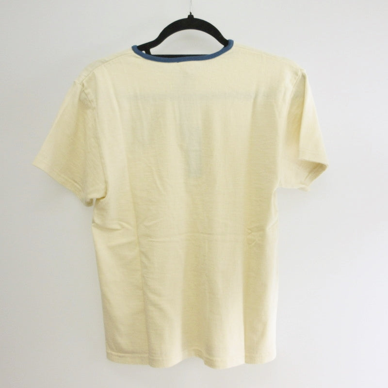 SAMURAI JEANS | サムライジーンズ 半袖Ｔシャツ SJST19-112 アイボリー サイズ：S