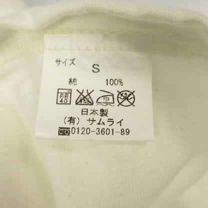 SAMURAI JEANS | サムライジーンズ 半袖Ｔシャツ SUT17-102 ホワイト サイズ：S