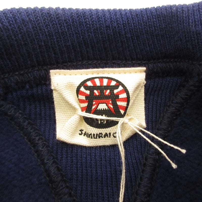 SAMURAI JEANS | サムライジーンズ スウェット SCS18-102 ネイビー サイズ：S
