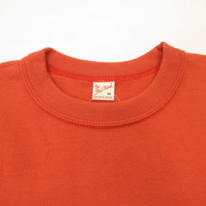 THE FLAT HEAD | ザフラットヘッド 長袖Ｔシャツ TLS-2ND-02W オレンジ サイズ：36