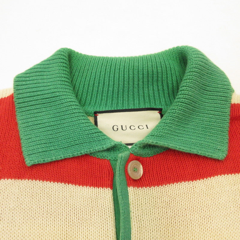 GUCCI | グッチ ポロシャツ 571546 ニット 国内正規品 サイズ：S