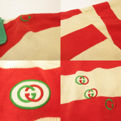 GUCCI | グッチ ポロシャツ 571546 ニット 国内正規品 サイズ：S