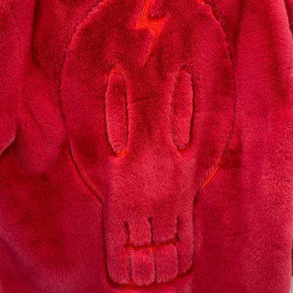 HYSTERIC GLAMOUR | ヒステリックグラマー MAD SKULL刺繍 スタンドカラーコート その他アウター 01213AC01 ピンク【姫路東店】