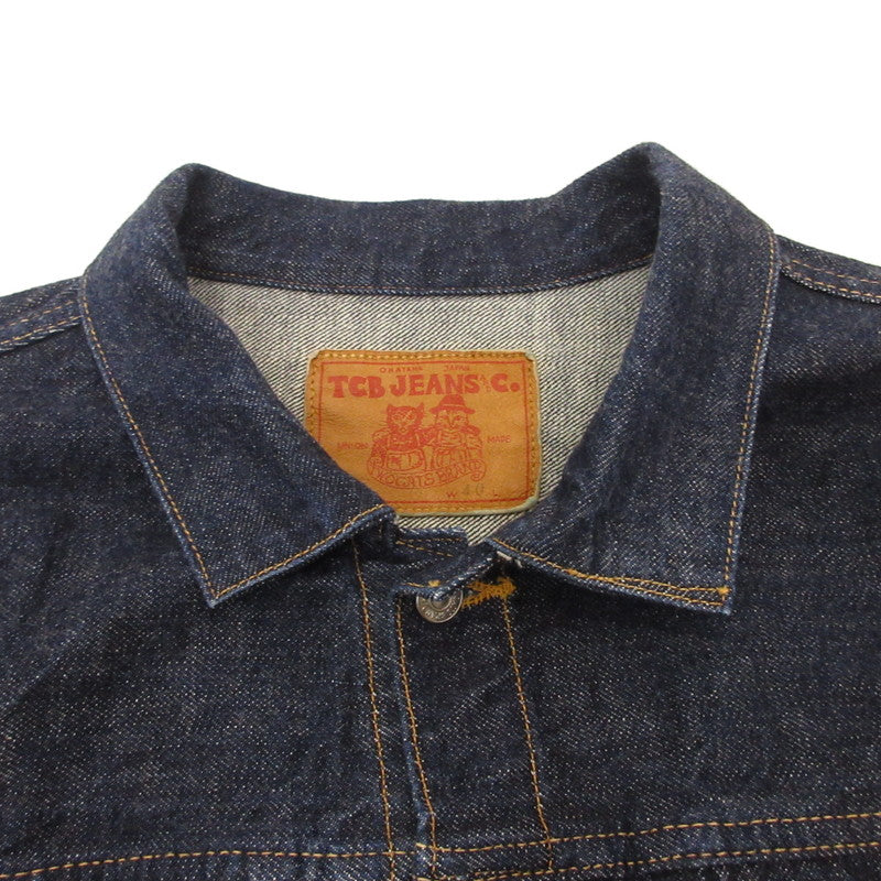 TCB JEANS | ティーシービ デニム ネイビー サイズ：40