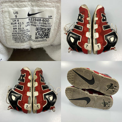 NIKE | ナイキ AIR MORE UPTEMPO '96 スニーカー 921948-600 2017S/S 27.0cm レッド 27cm【姫路東店】
