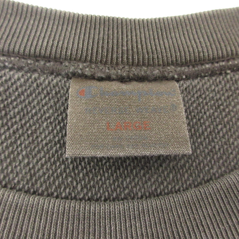 Champion | チャンピオン RW H/S CREW NECK SWEATSHIRT スウェット C3-D006 ブラック サイズ：L