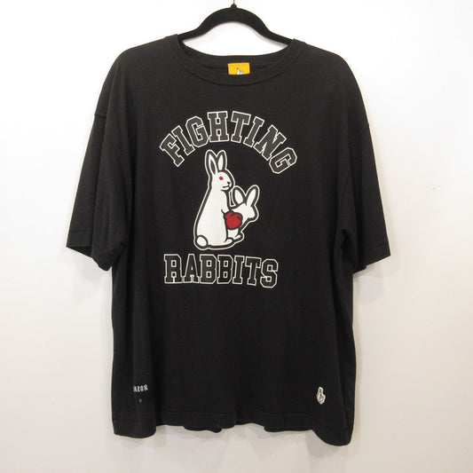 #FR2 | エフアールツー FIGHTING RABBITS 半袖Ｔシャツ ×RAZOR ブラック サイズ：L