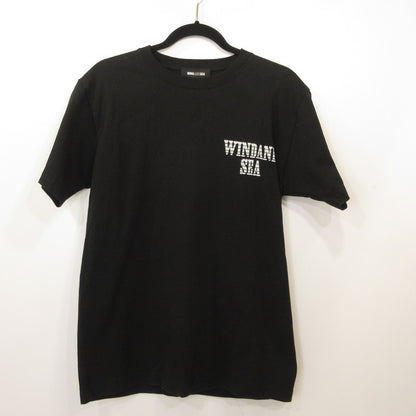 WIND AND SEA | ウィンダンシーウインダンシー Sunset Logo S/S Tee 半袖Ｔシャツ WDS-O-ATS-25-Q4-CS-01 ブラック サイズ：M