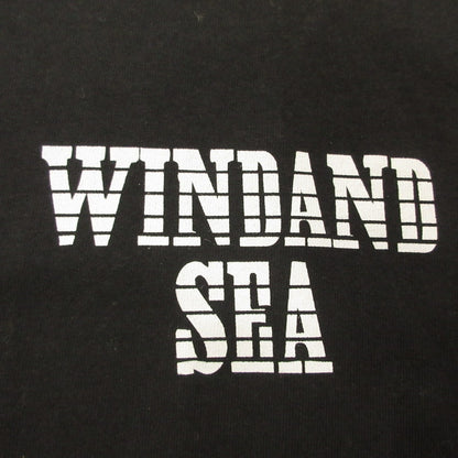 WIND AND SEA | ウィンダンシーウインダンシー Sunset Logo S/S Tee 半袖Ｔシャツ WDS-O-ATS-25-Q4-CS-01 ブラック サイズ：M