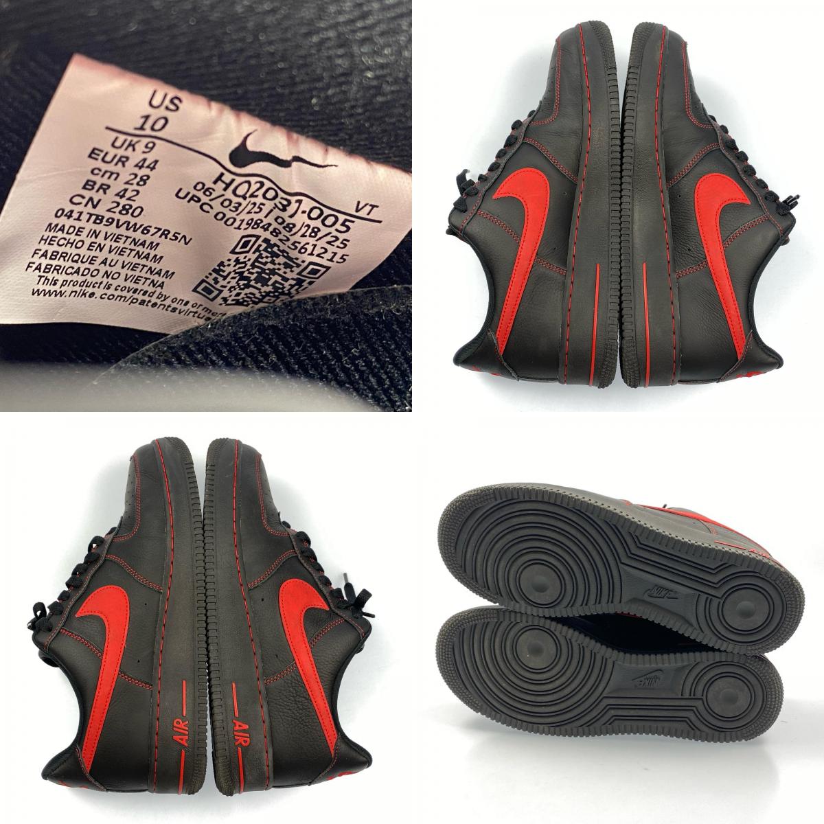NIKE | ナイキ AIR FORCE 1 ’07 LV8 スニーカー HQ2037-005 28.0cm ブラック 28cm【姫路東店】