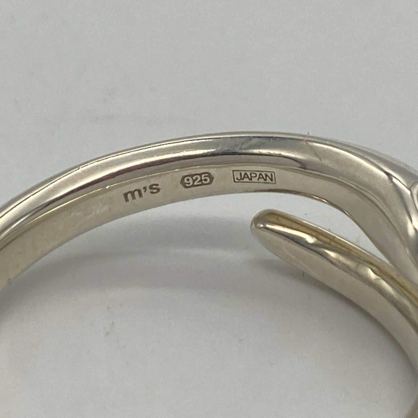 M'S COLLECTION | エムズコレクション SNAKE FREE RING M リング・指輪 XR-038 ｻｲｽﾞ:#22 シルバー【姫路東店】