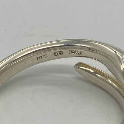 M'S COLLECTION | エムズコレクション SNAKE FREE RING M リング・指輪 XR-038 ｻｲｽﾞ:#22 シルバー【姫路東店】