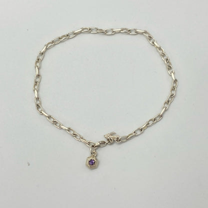 M'S COLLECTION | エムズコレクション HEXAGRAM CHAIN ANKLET & BRACELET ブレスレット XX-016 シルバーブレスレット シルバー【姫路東店】