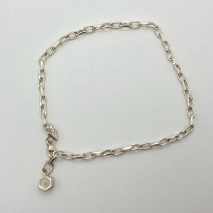 M'S COLLECTION | エムズコレクション HEXAGRAM CHAIN ANKLET & BRACELET ブレスレット XX-016 シルバーブレスレット シルバー【姫路東店】