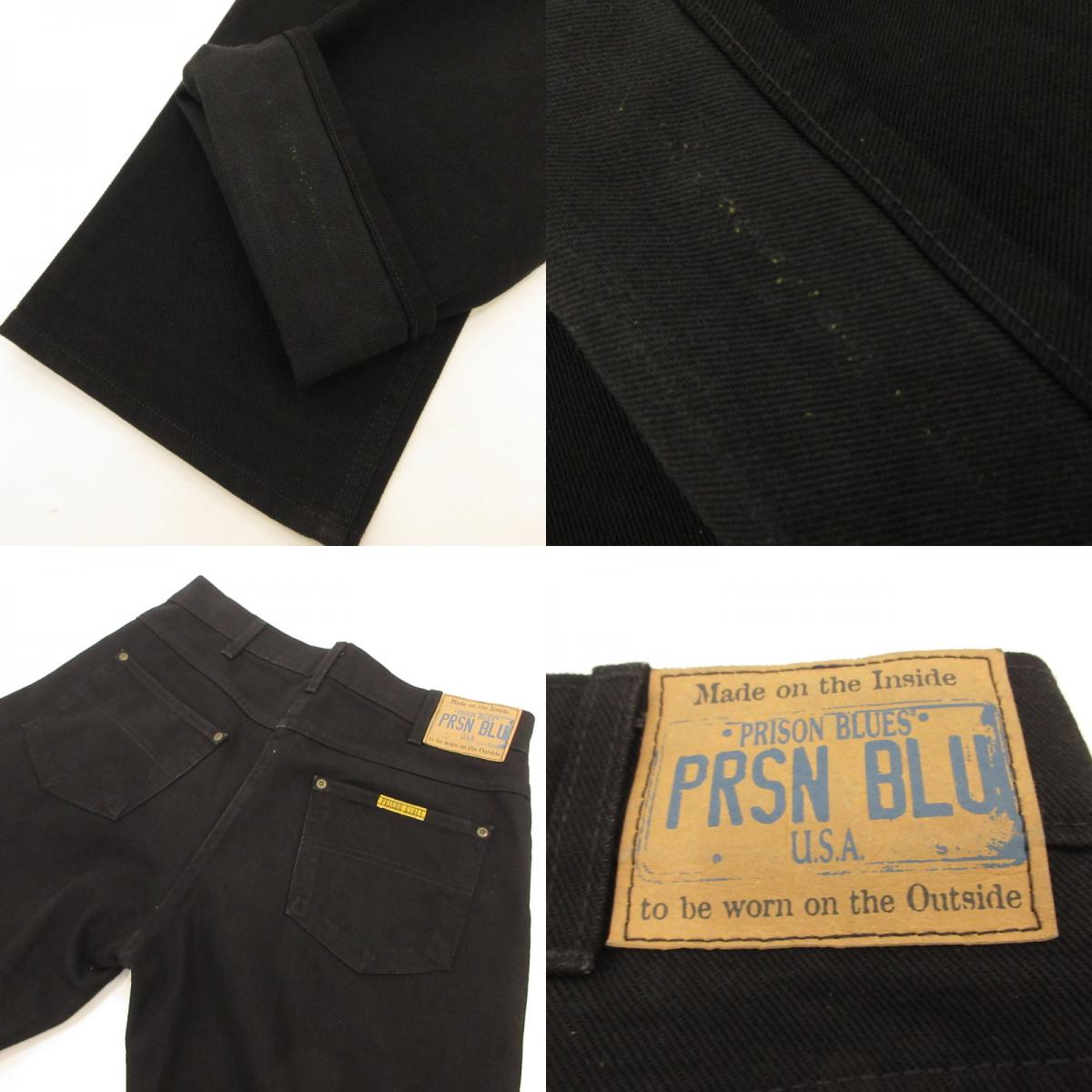 BASIC RELAXED FIT 5POCKET JEANS デニムパンツ 103 ブラック サイズ：34