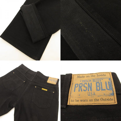 BASIC RELAXED FIT 5POCKET JEANS デニムパンツ 103 ブラック サイズ：34