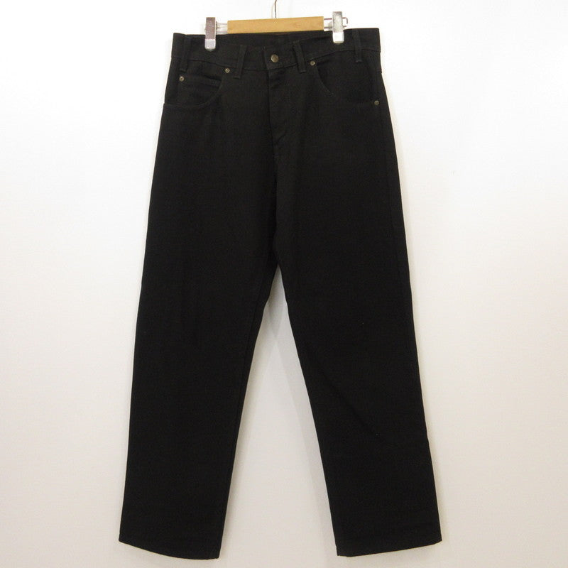 BASIC RELAXED FIT 5POCKET JEANS デニムパンツ 103 ブラック サイズ：34