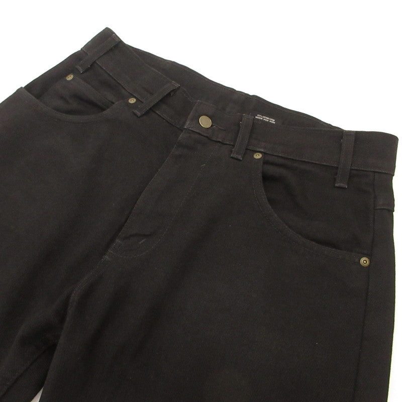 BASIC RELAXED FIT 5POCKET JEANS デニムパンツ 103 ブラック サイズ：34